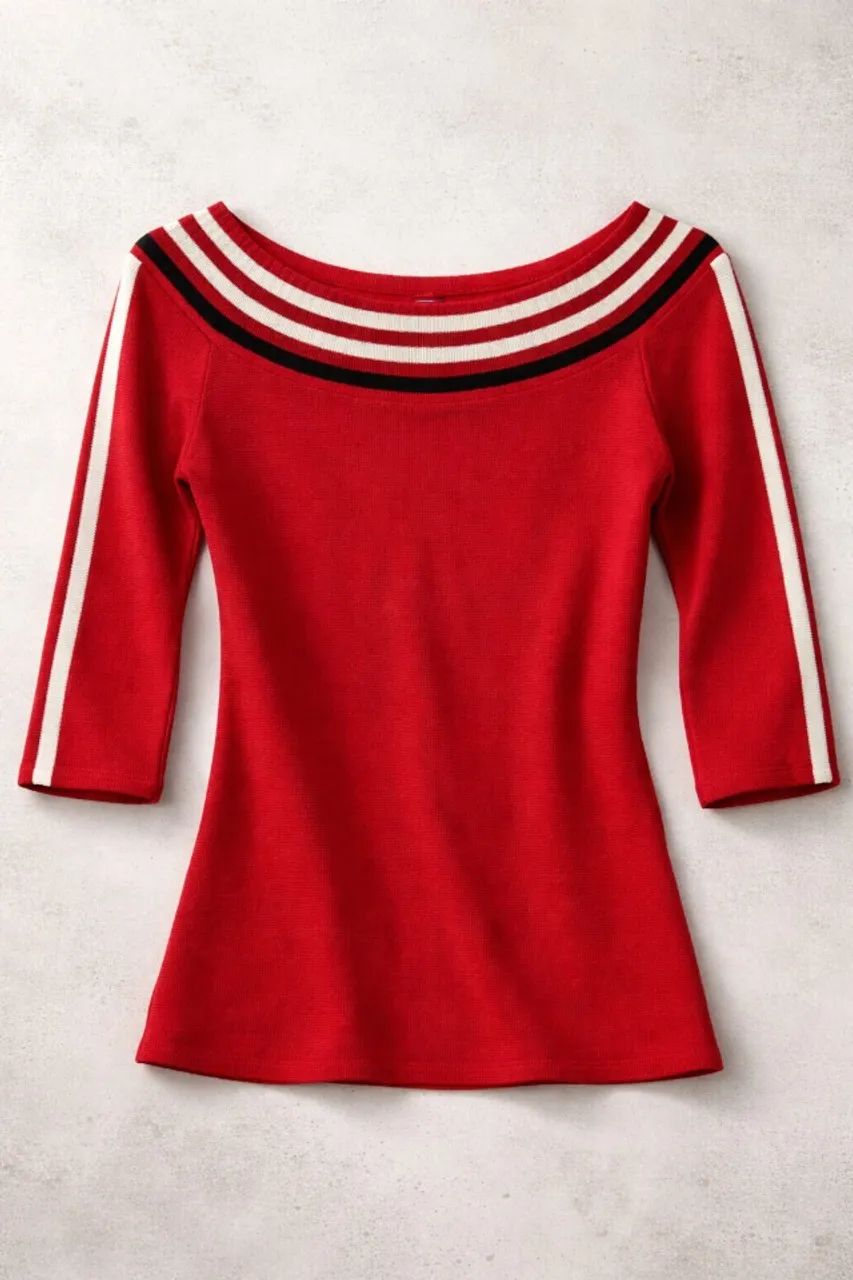Blusinha de lã vermelha - Foto 5