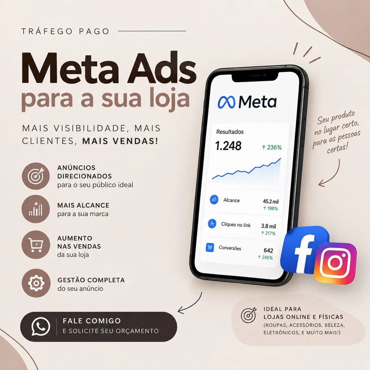 TRÁFEGO PAGO PARA SUA LOJA | META ADS