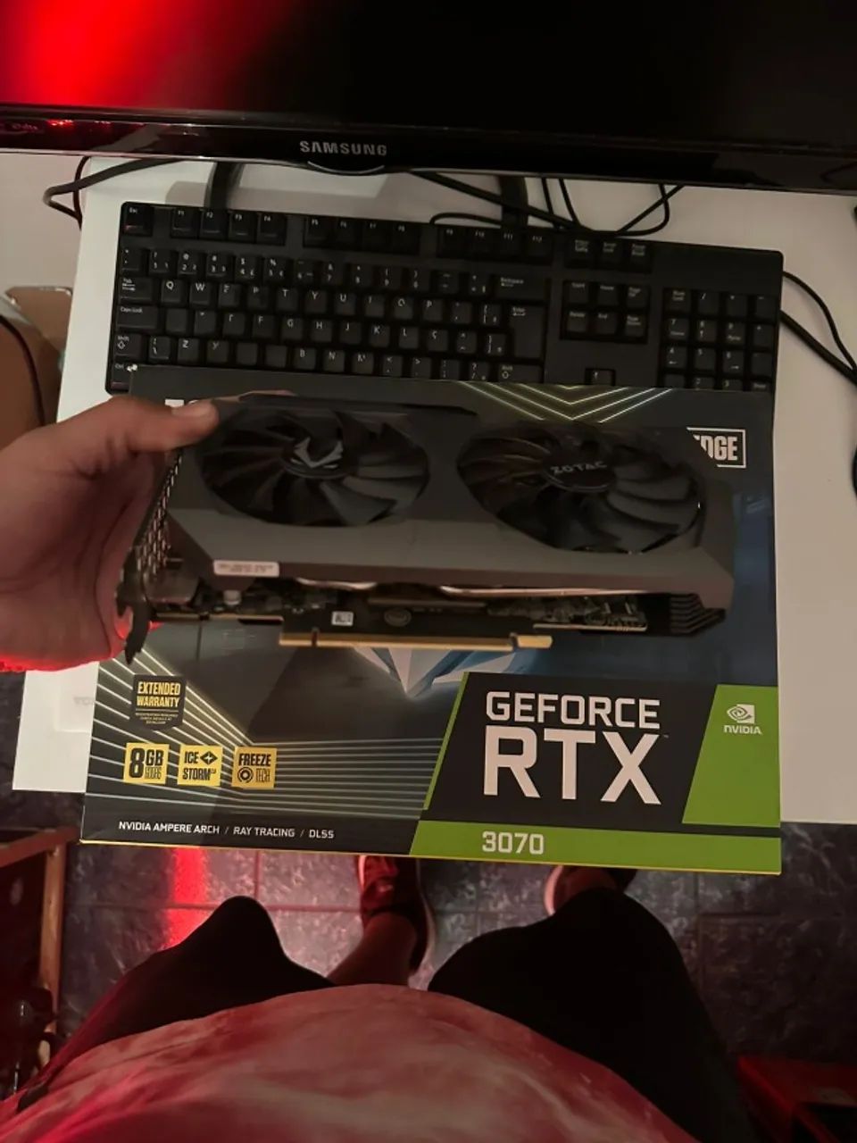 Placa de vídeo ZOTAC RTX 3070 8GB - Foto 3