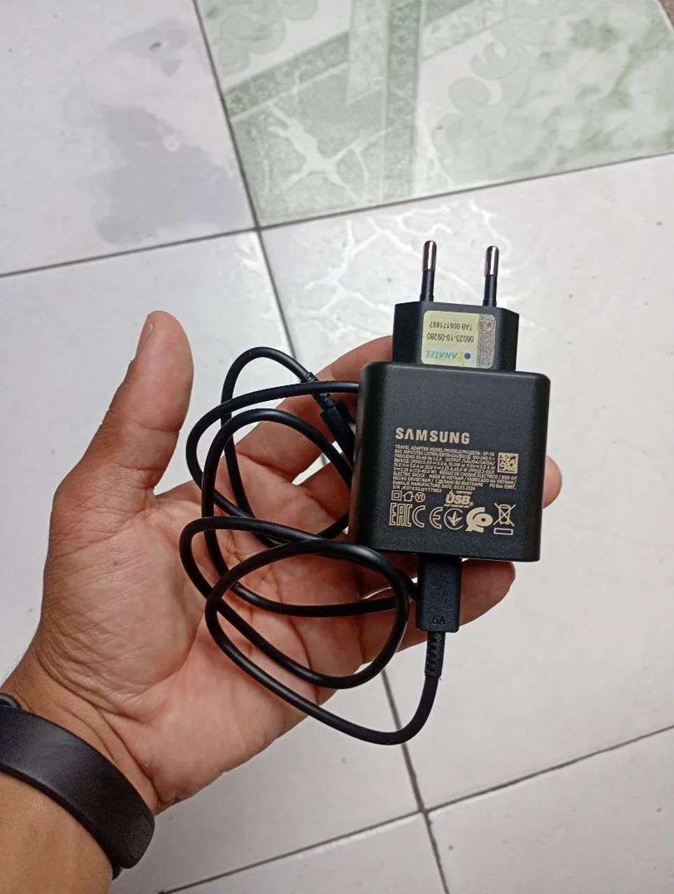 Carregador Samsung turbo 45W original 