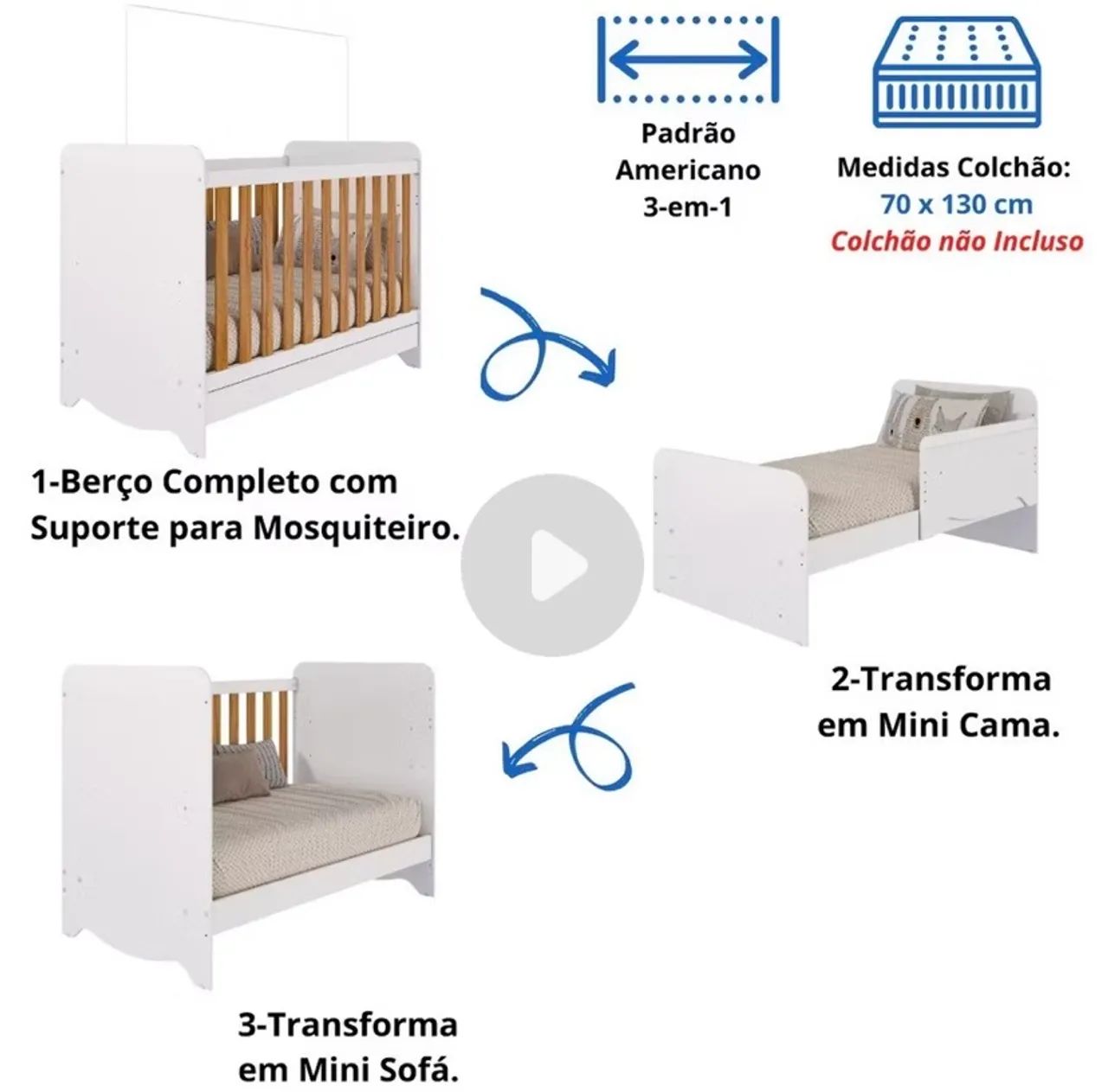 Berço/cama  - Foto 2