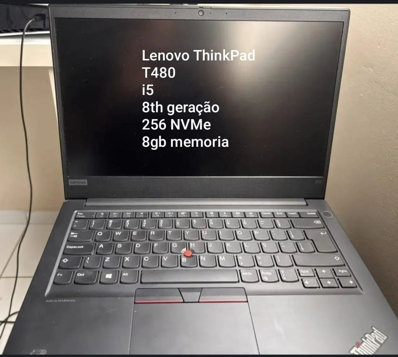Notebook ThinkPad t480 e t490