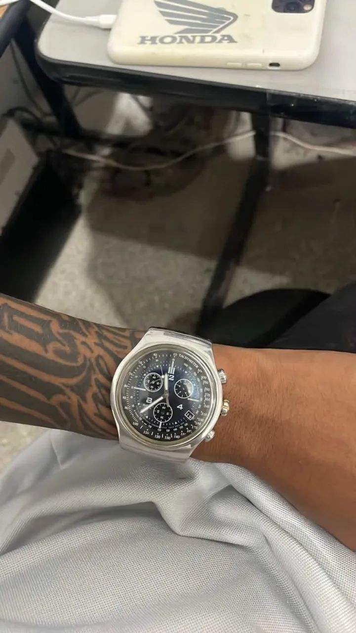 Swatch série prata