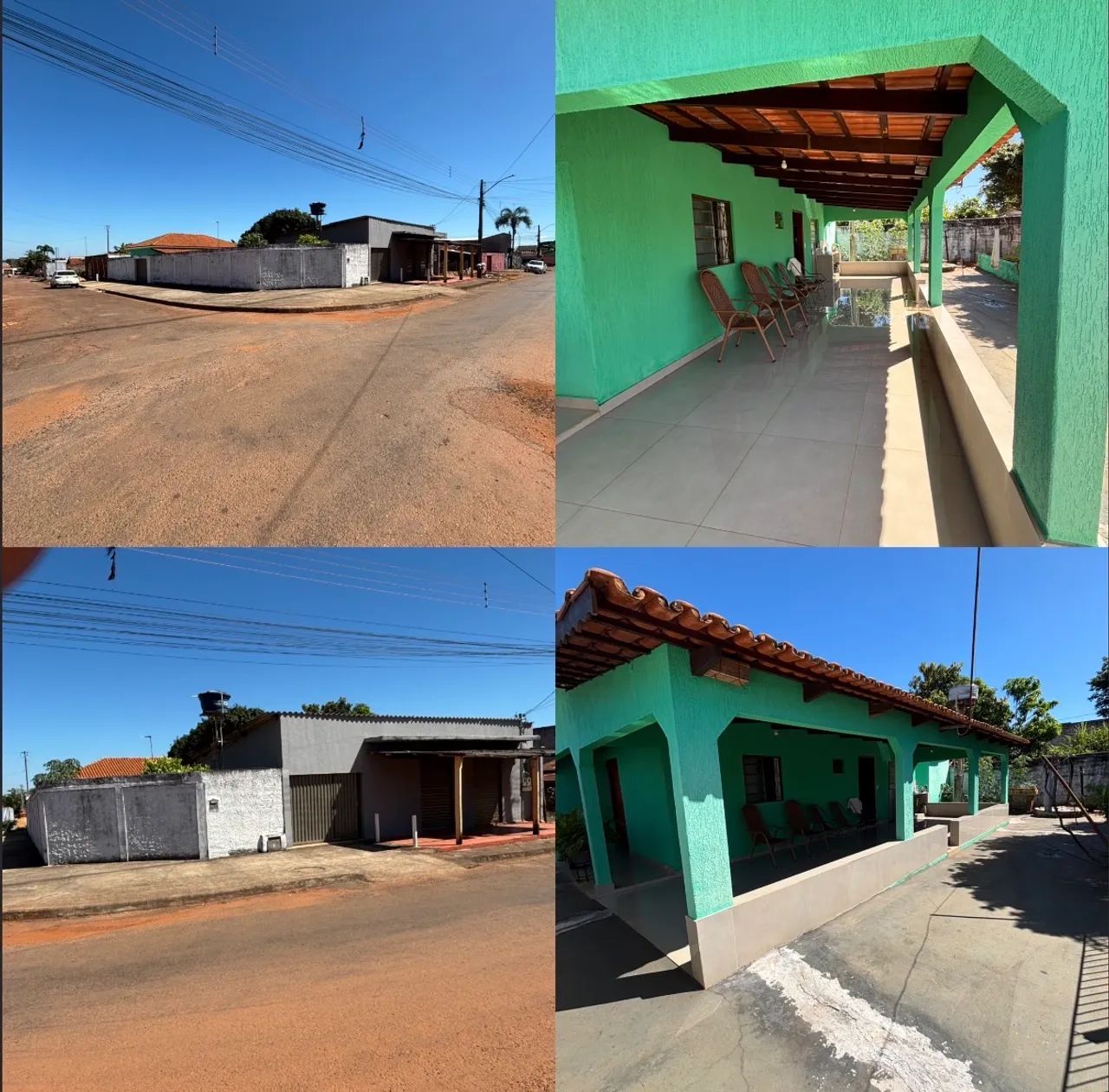 Casa com ponto comercial e barracão 