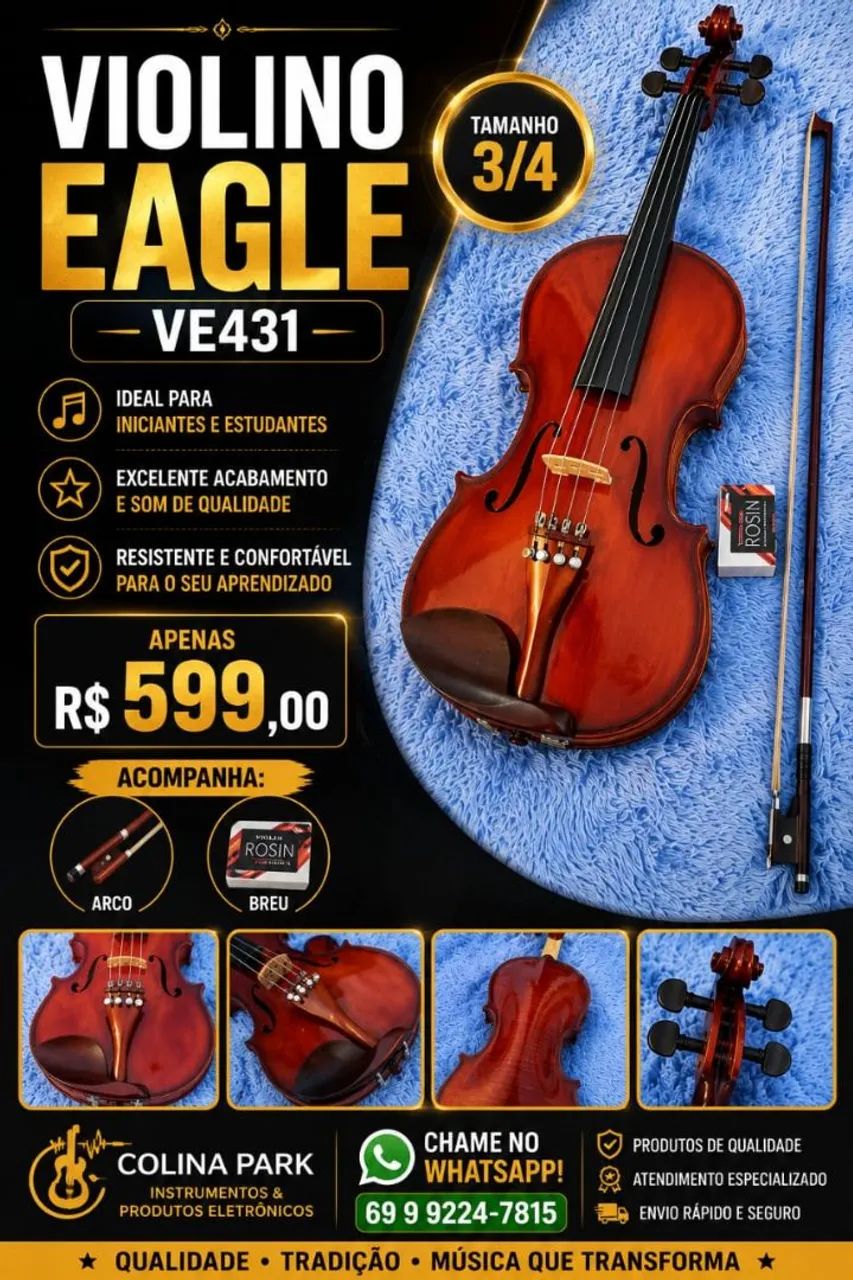 Violino Eagle 3/4