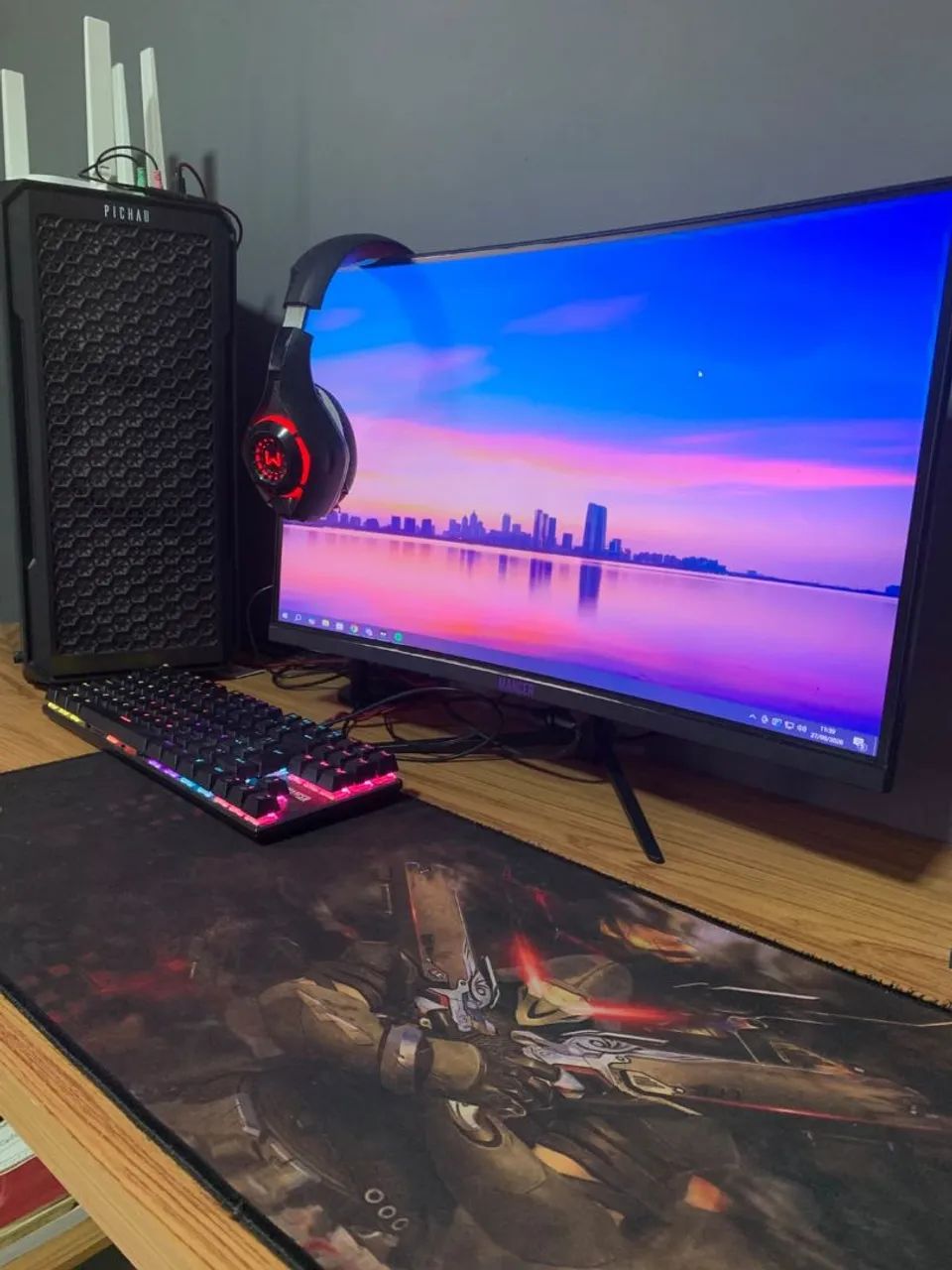 Monitor 23`` + CPU gamer semi novos  - Foto 4