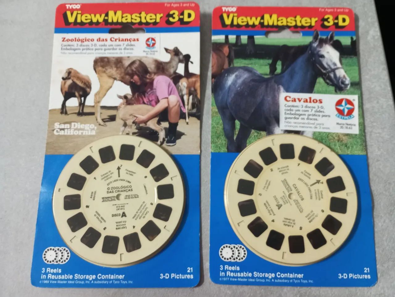 Visor e Par de filmes View Master 3D - Estrela - Foto 4