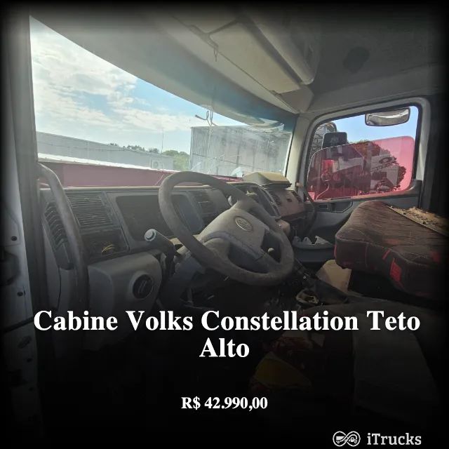 Cabine Volks Constellation Teto Alto 25370 Ano 2011 - Foto 8