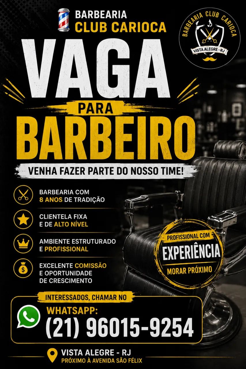 Vaga Barrbeiro