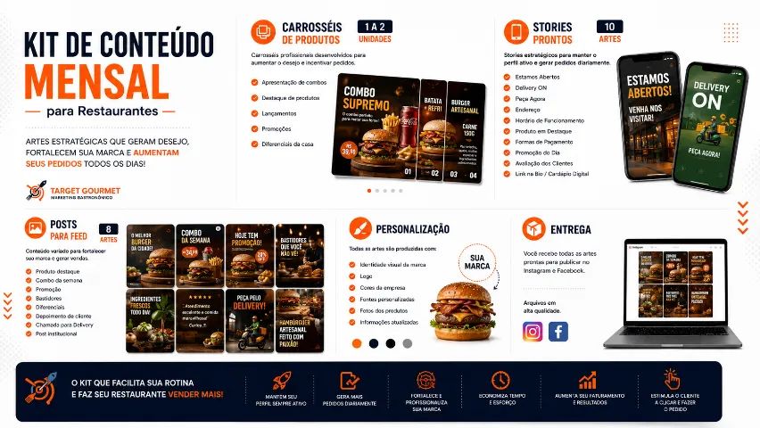Marketing para Restaurantes - 500,00/mês - Foto 5