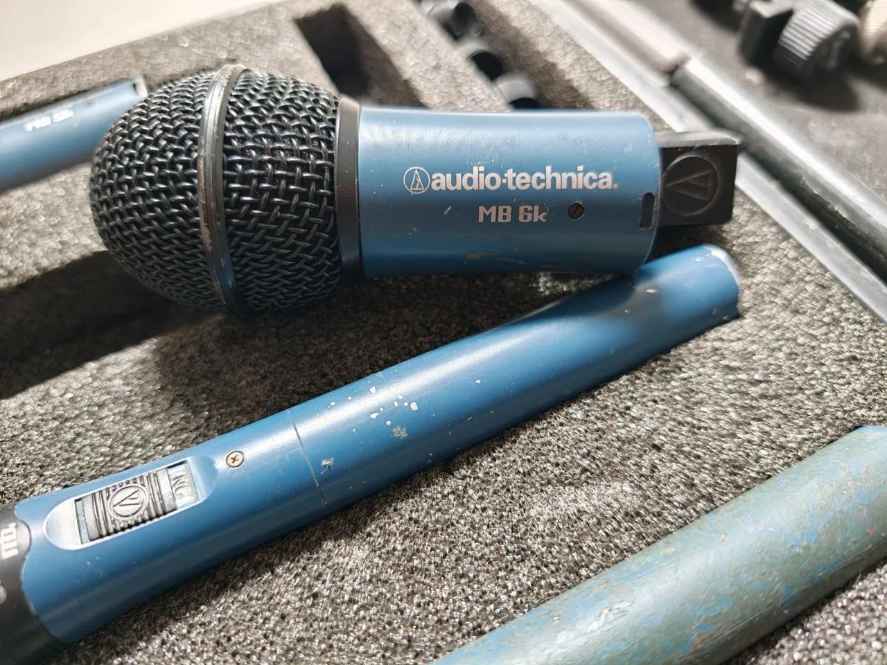KIT MICROFONE BATERIA ÁUDIO-TECHNICA MBDK6 - Foto 5