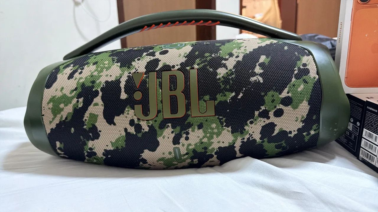 Boombox 3 jbl nova igual a zero