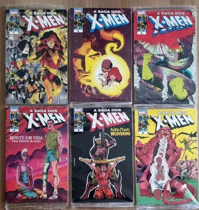 TheGAY1987年　6冊セット A Saga dos X-men 1 a 6 - Livros e revistas - Jardim Campos Elíseos
