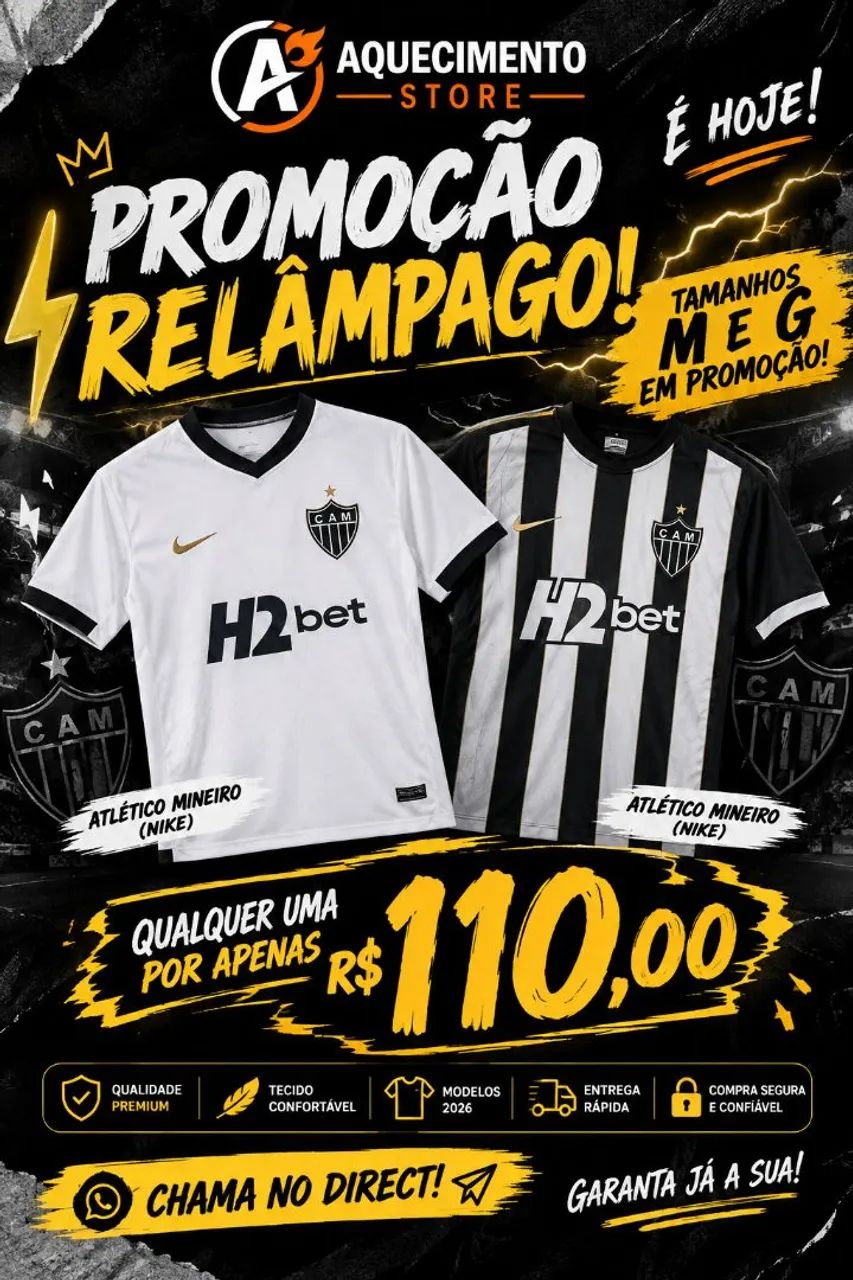 Camisa Atlético Mineiro 2026