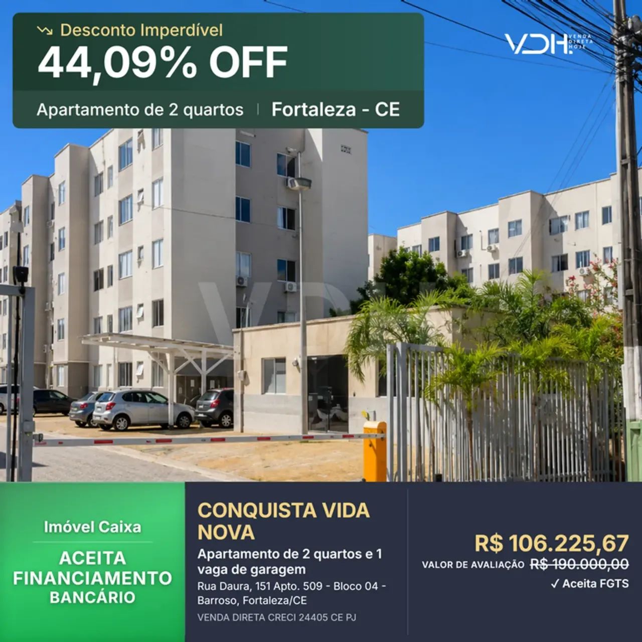 CONQUISTA VIDA NOVA
