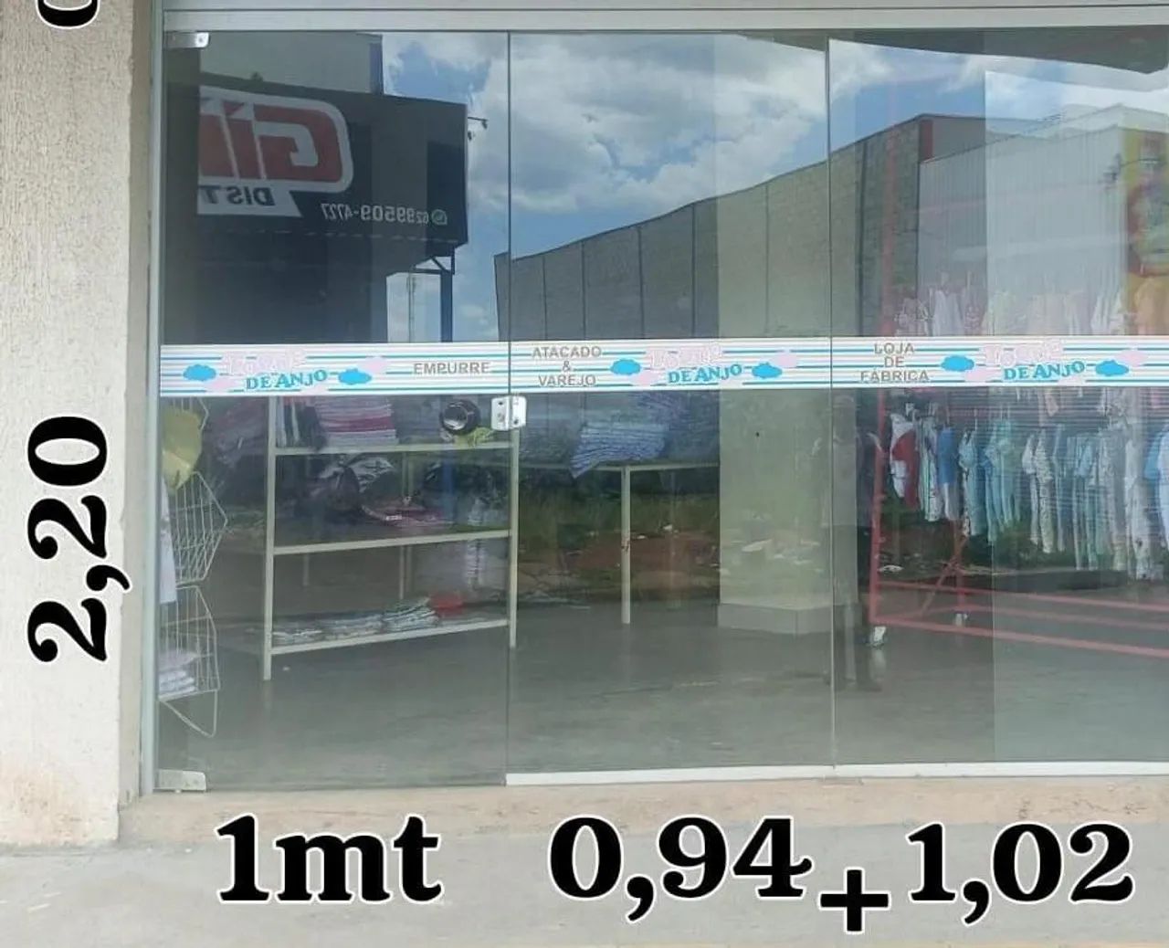 Vendo vitrine em bindex completa ou peças separadas - Foto 2