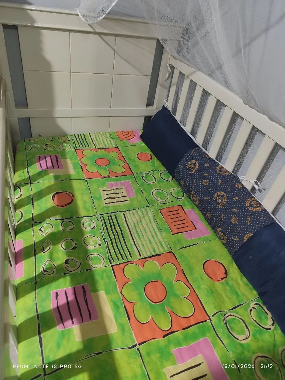 Berço americano com colchão  - Foto 3