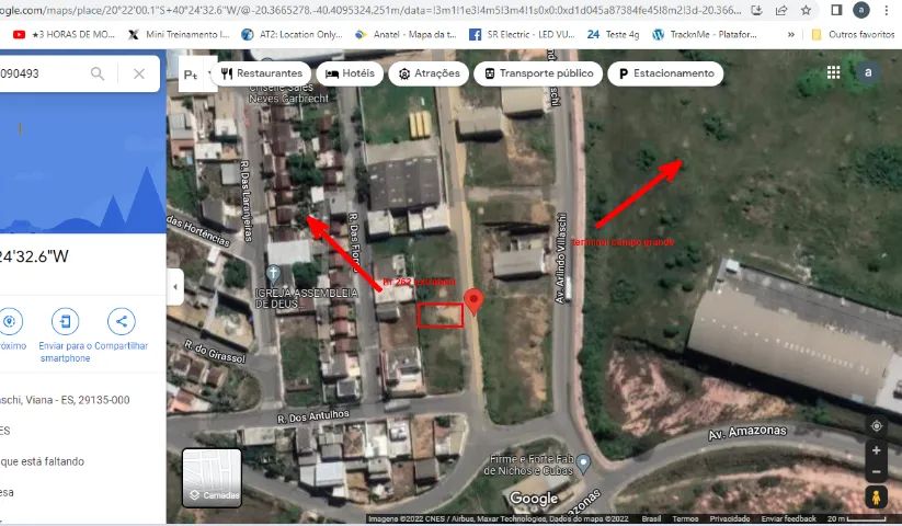 Vendo terreno arlindo villaschi 252m²