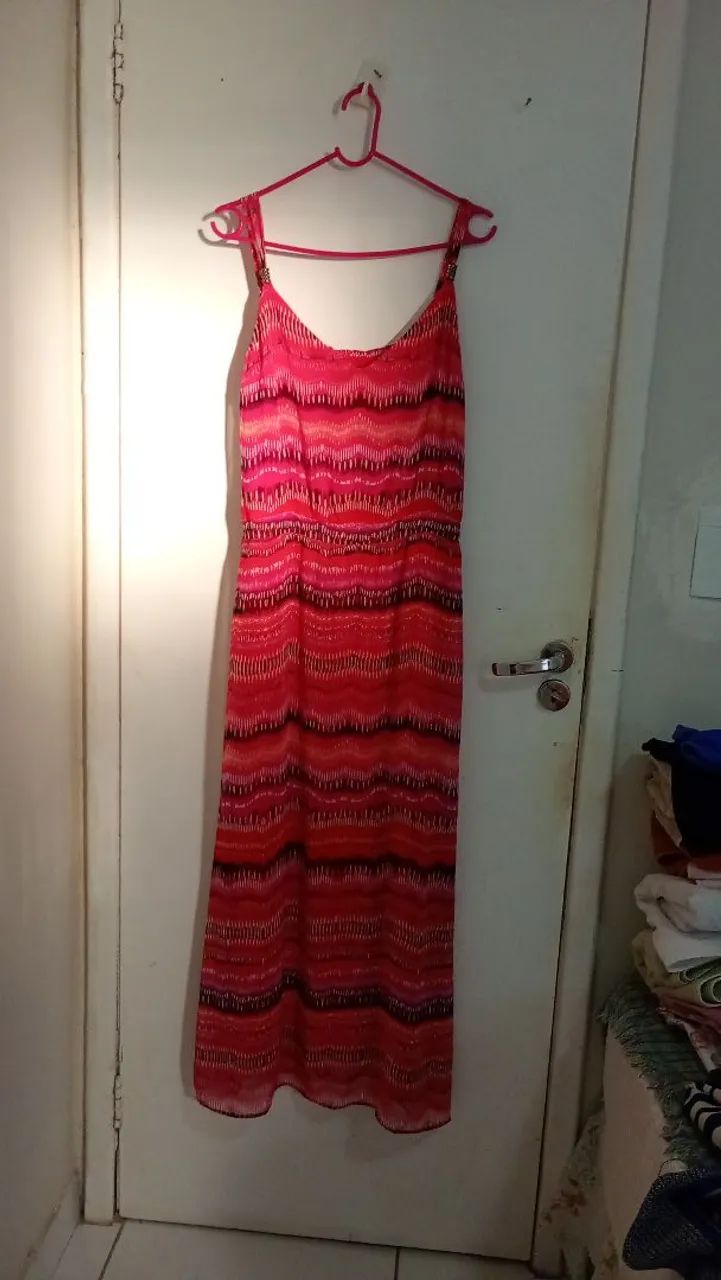 Vestido longo colorido  - Foto 2