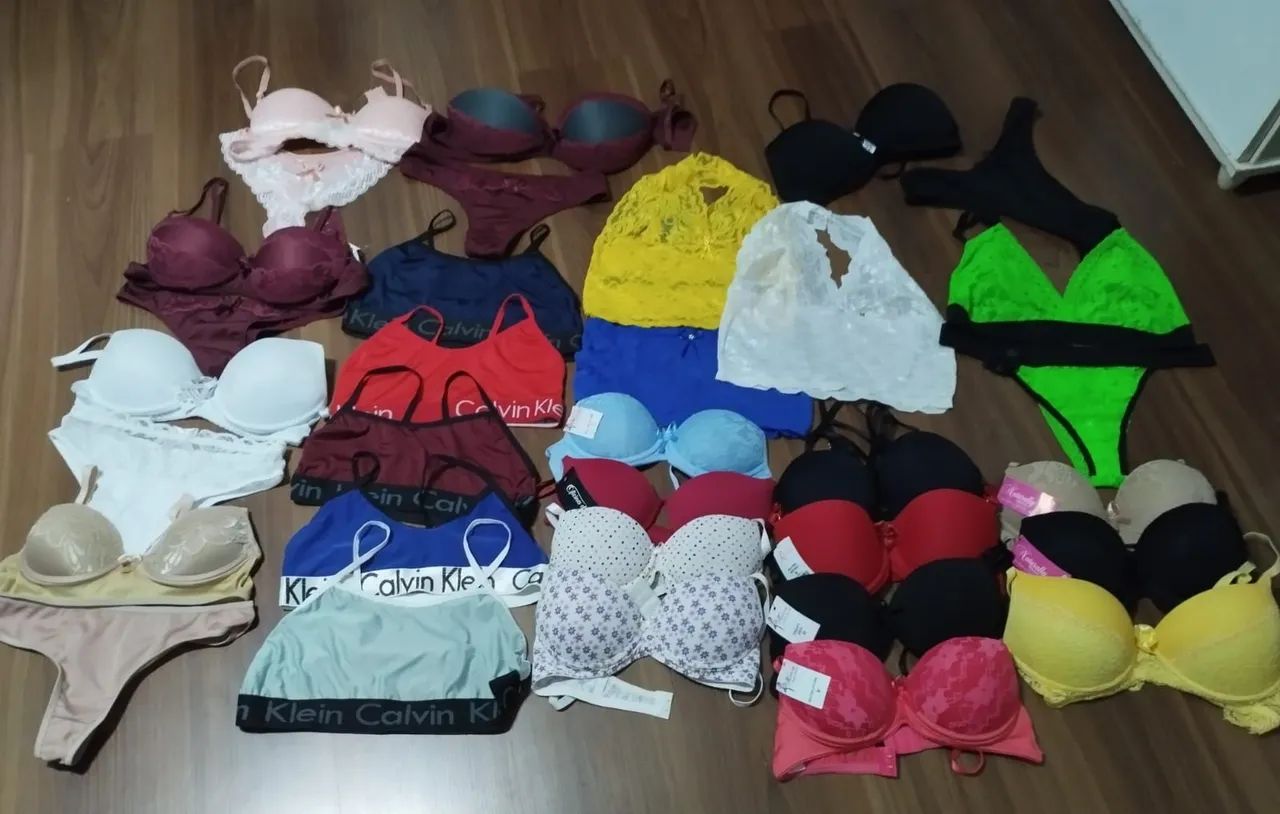 Lote roupas íntimas 