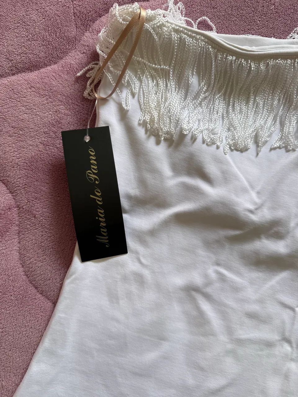 Vestido branco tamanho P - Foto 3