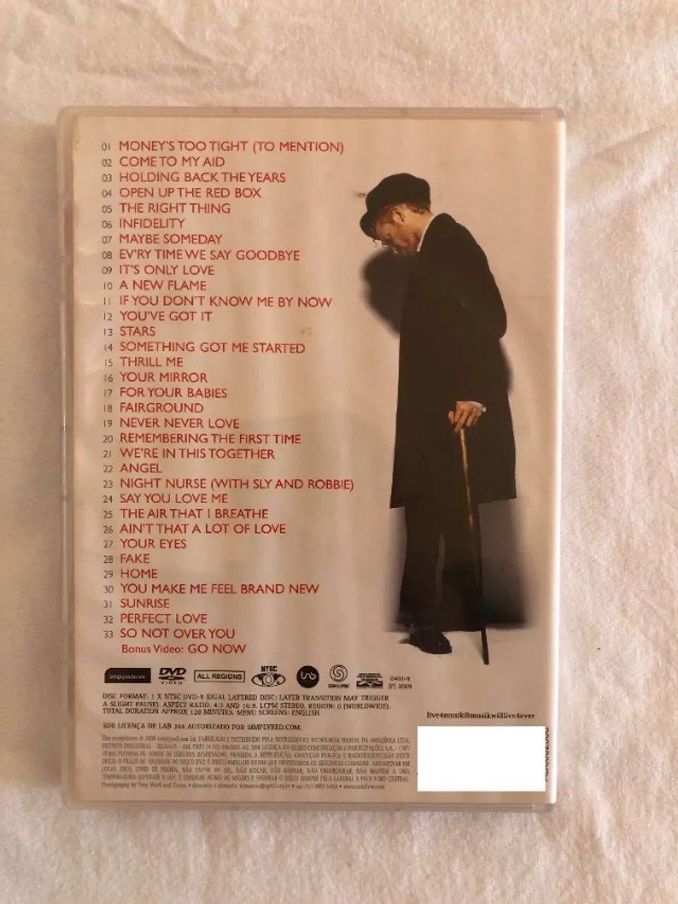 Simply Red - The Greatest Video Hits (2008) - Dvd 34 Músicas - Foto 2