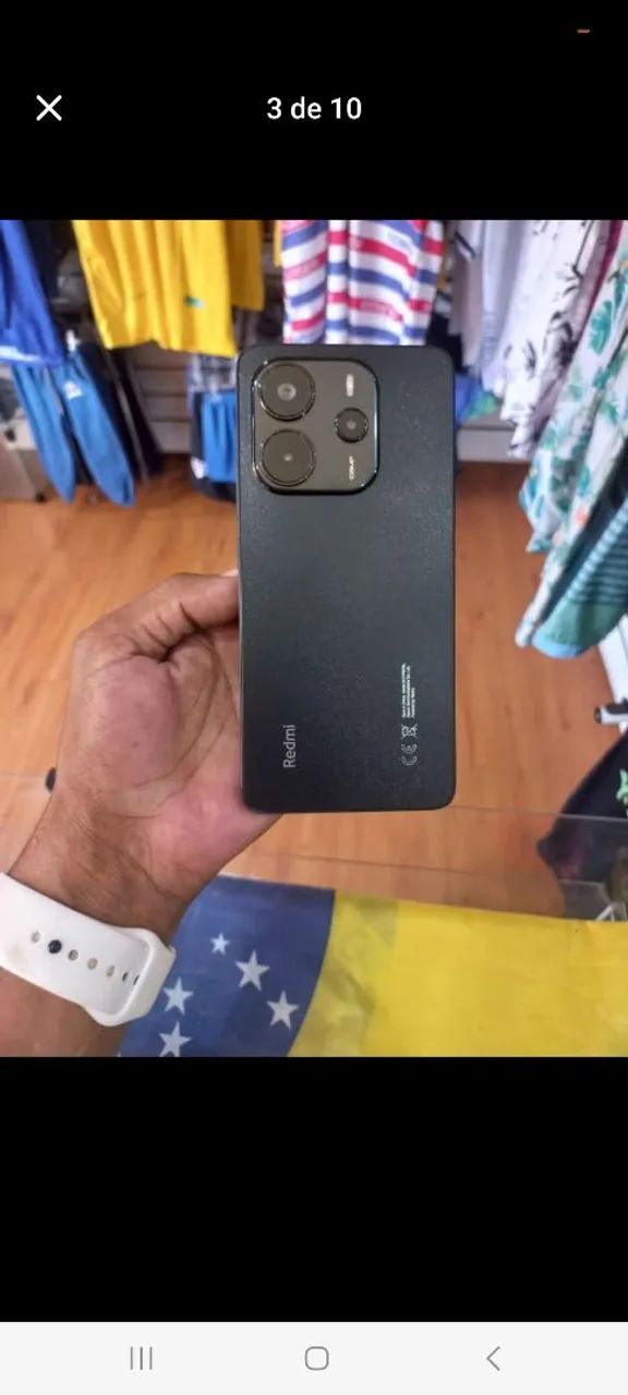 REDMI NOTE 14 256GB ANDROID 15 INTERNET 5G COM LEITOR DE QR-CODE E BIOMETRIA  - Foto 2