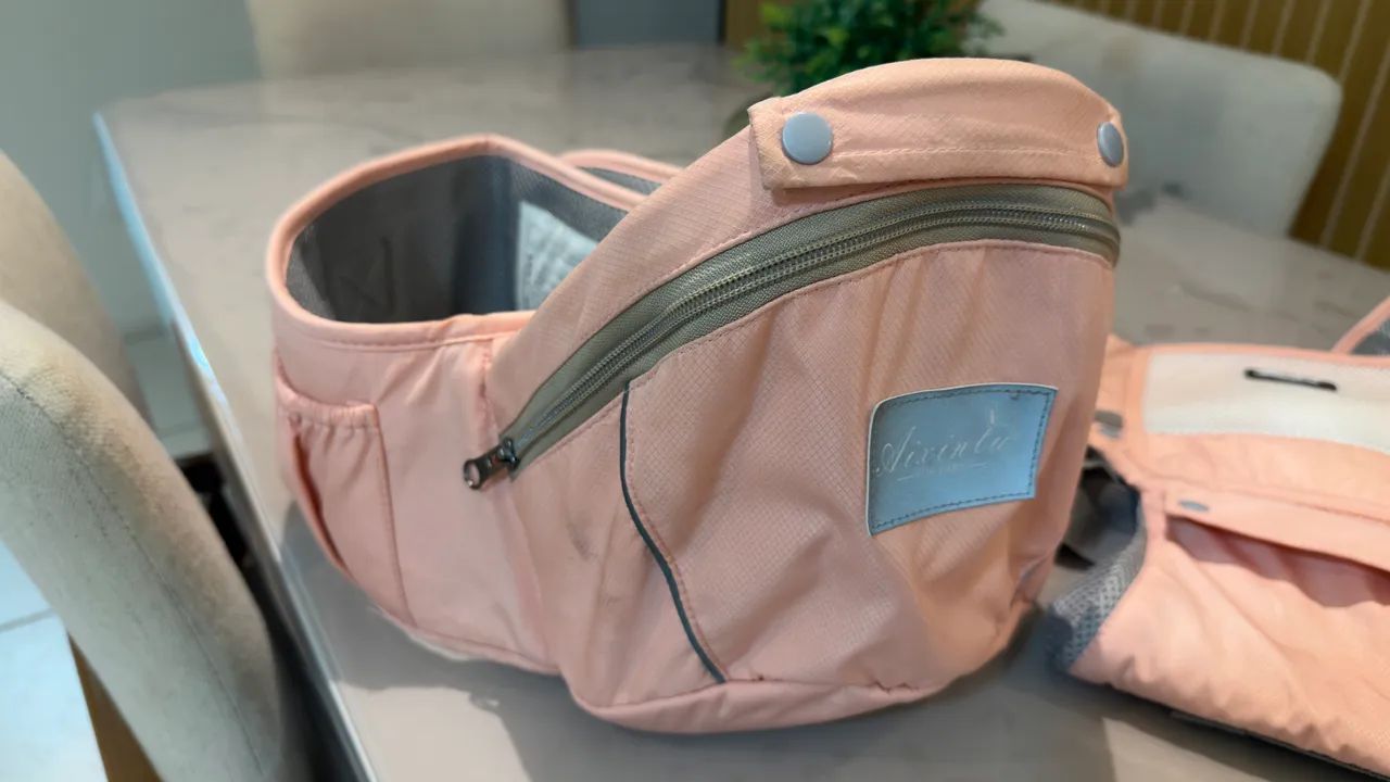 CANGURU Ergonômico para Bebê (Rosa) - Foto 5