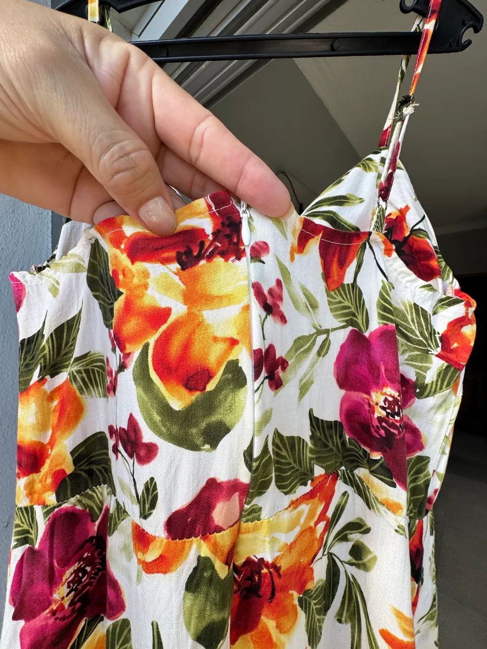 Vestido Floral Viscose com forro  - Foto 4