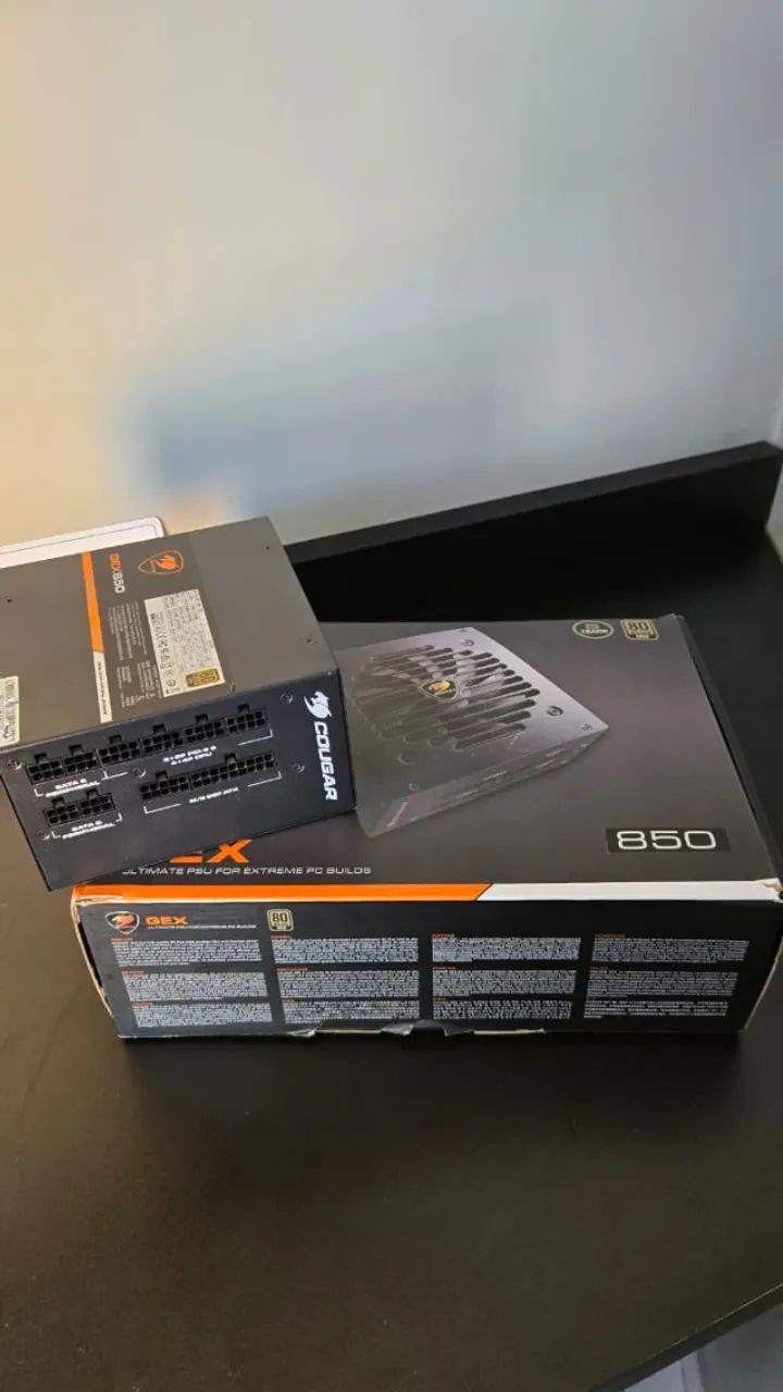 Fonte cougar 850W - Modular - Foto 2