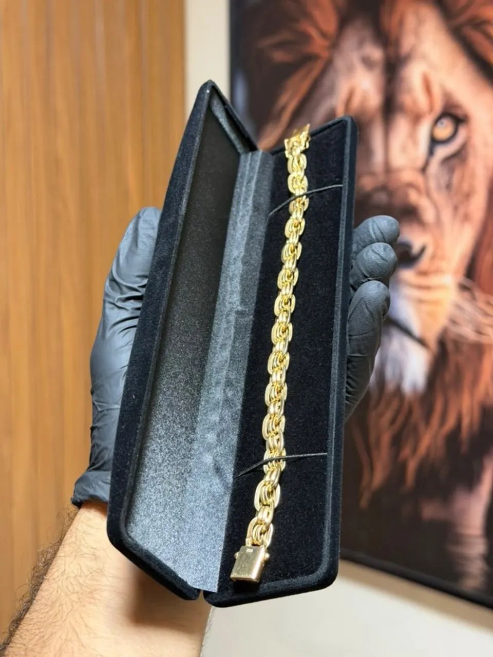 PULSEIRA EM OURO IMPERADOR 18K - Foto 2