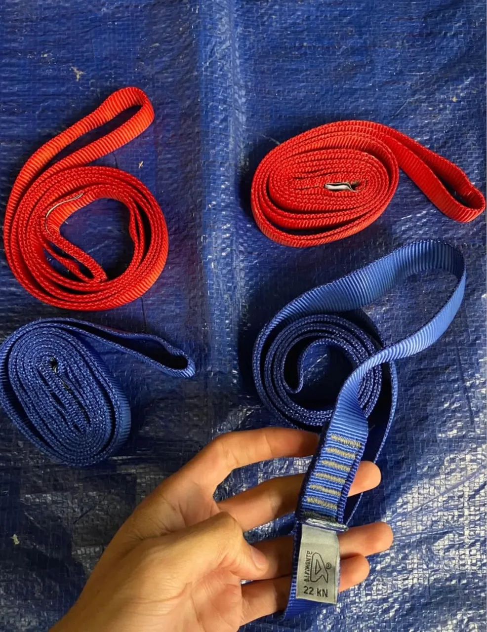 Fitas tubular de ancoragem 22kn