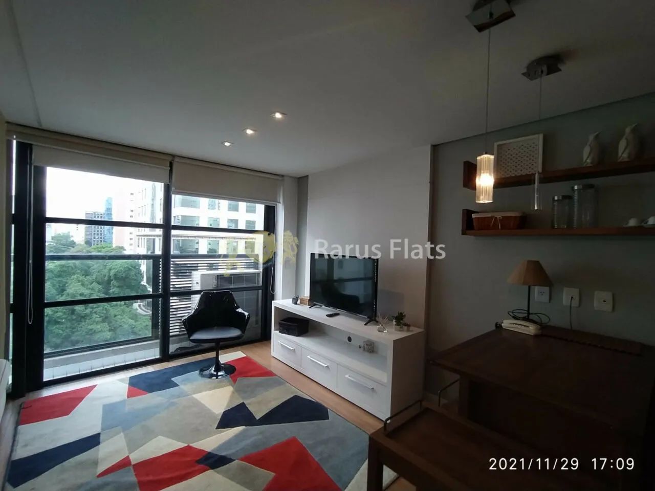 Flat com 1 Quarto para alugar, 47m² - Vila Nova Conceição