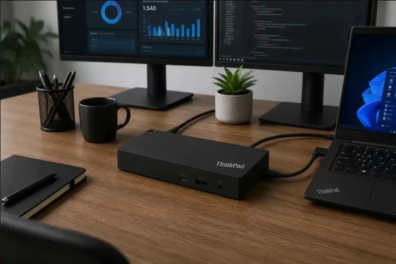 Docking Station Lenovo Usb-c Dock - 40ay0090br - Foto 4