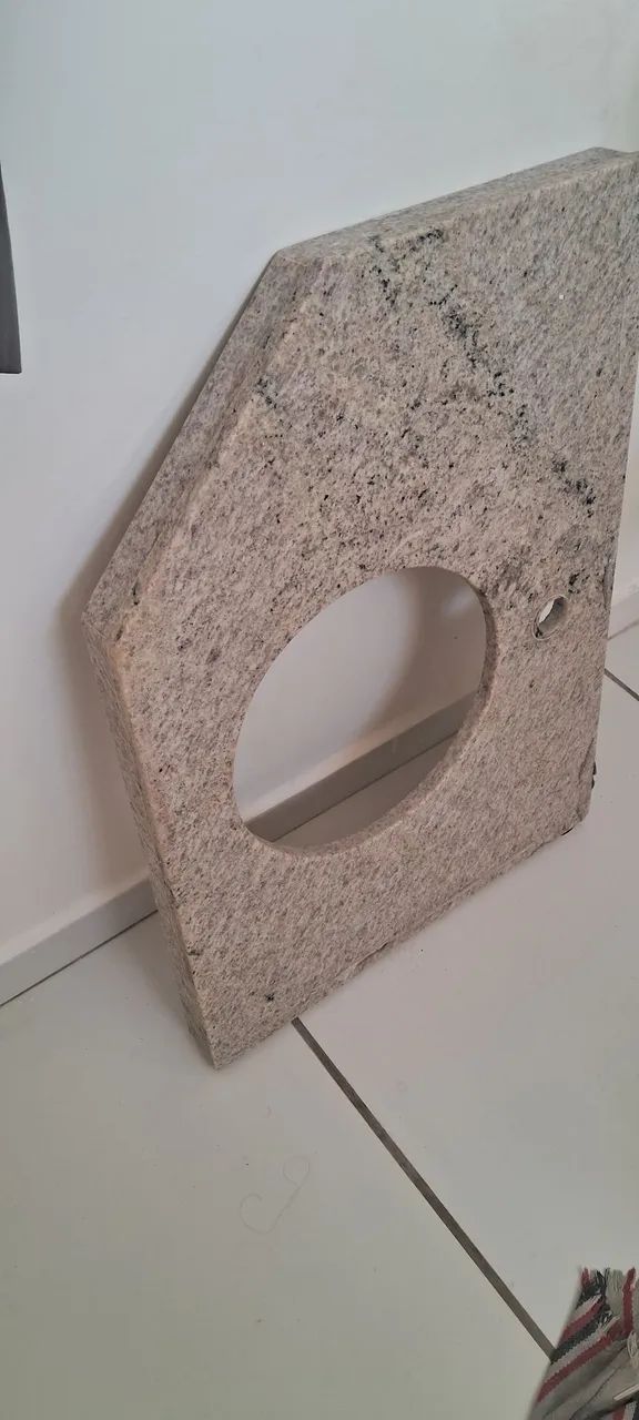 Bancada de mármore, pia de banheiro 