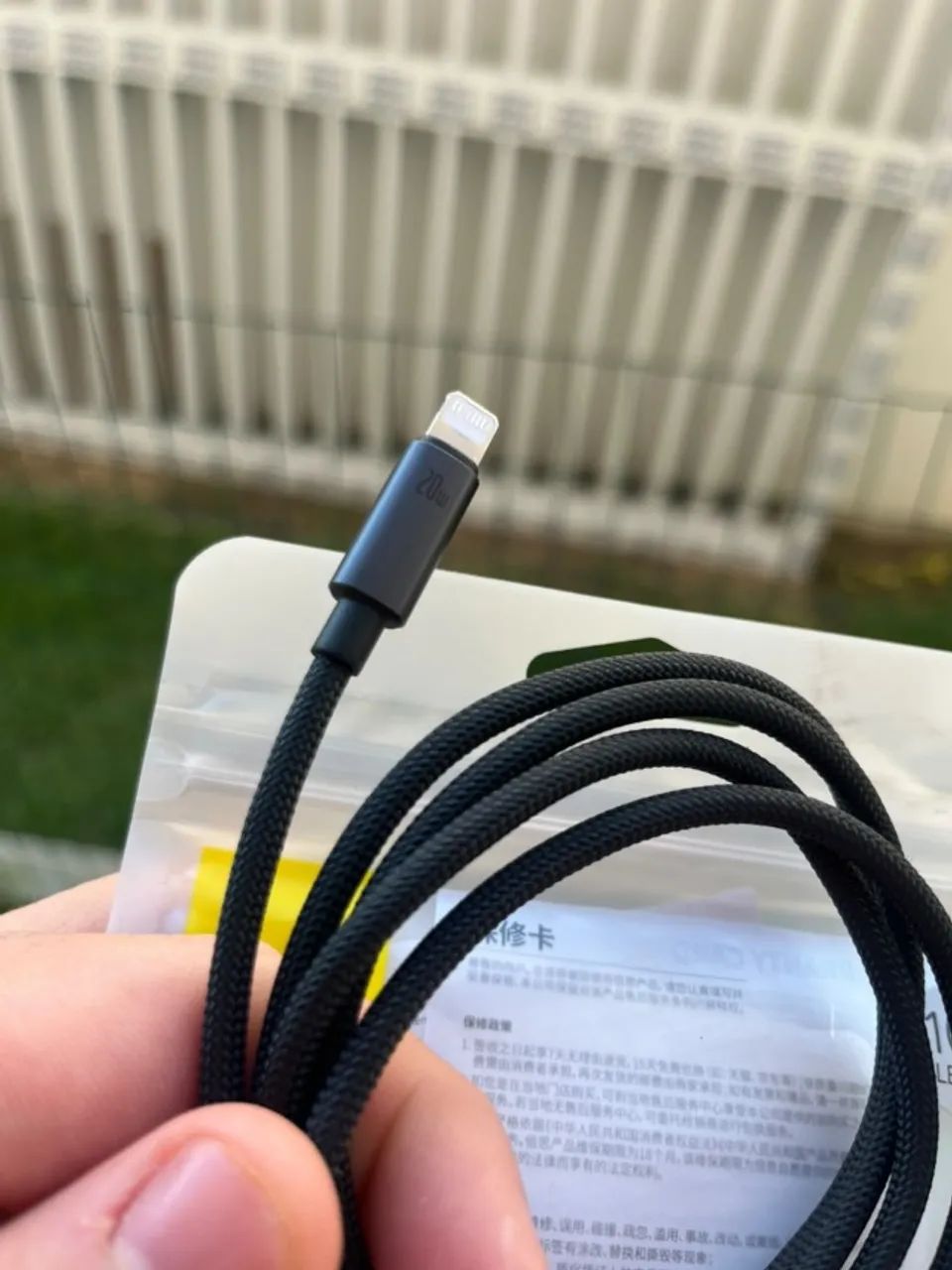 Cabo Lightning iPhone Reforçado - Baseus - Foto 2