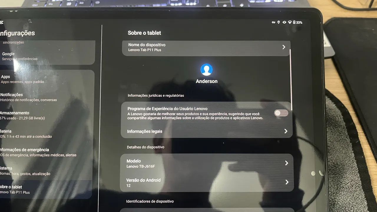 Tablet Lenovo p11 Plus  - Foto 5