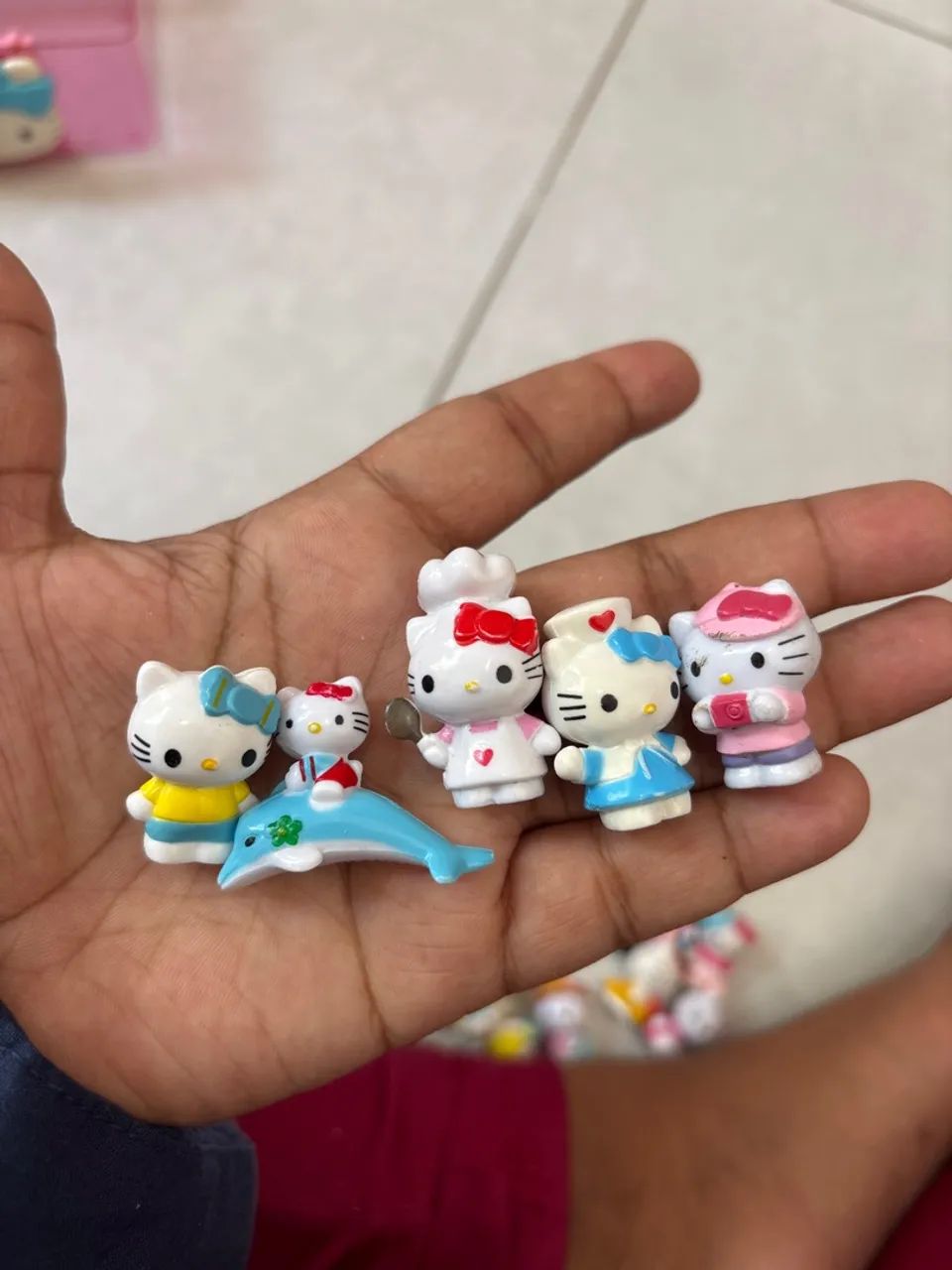 Mini Hello Kitty Miniaturas - Foto 2