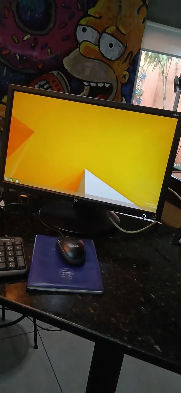 Monitor Led 20 Polegadas HP V206hz Rotacional - Foto 2
