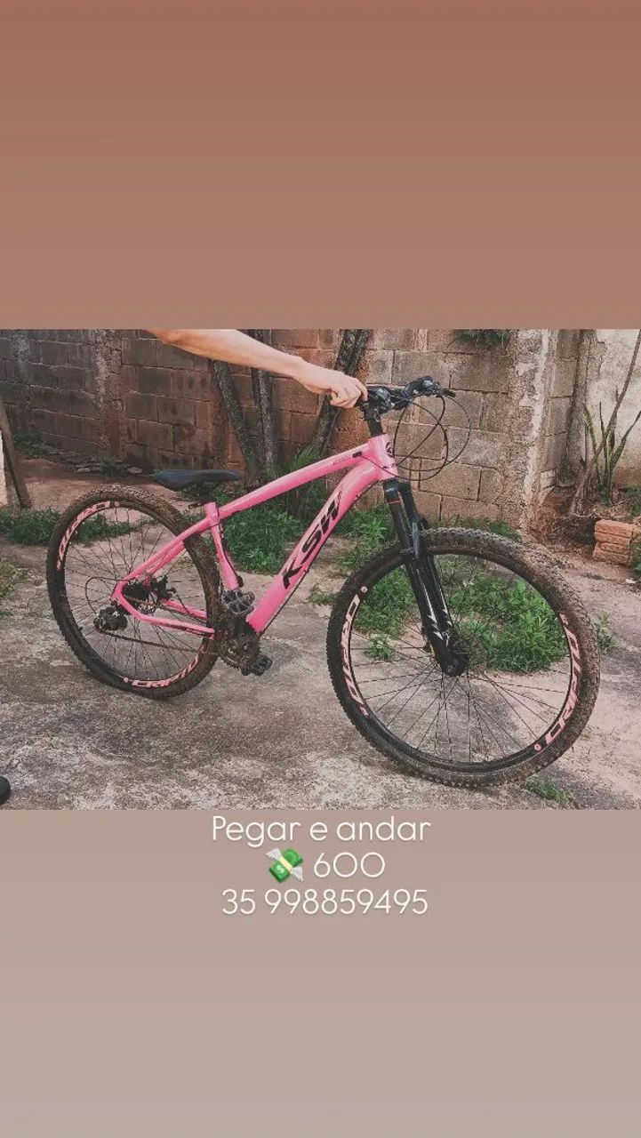 Bicicleta Rosa KSW