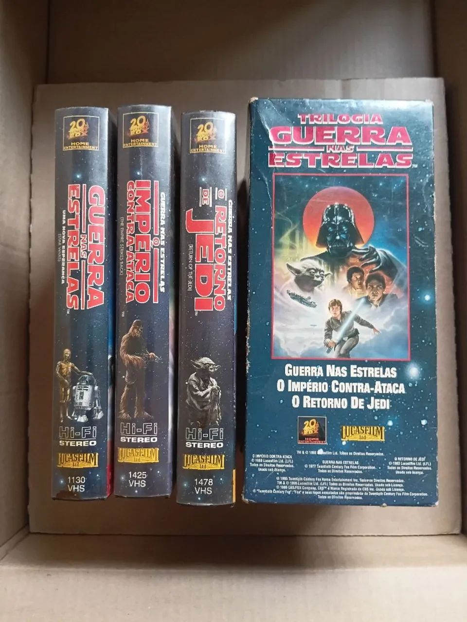 Box VHS Star Wars - Triologia clássica - Foto 3