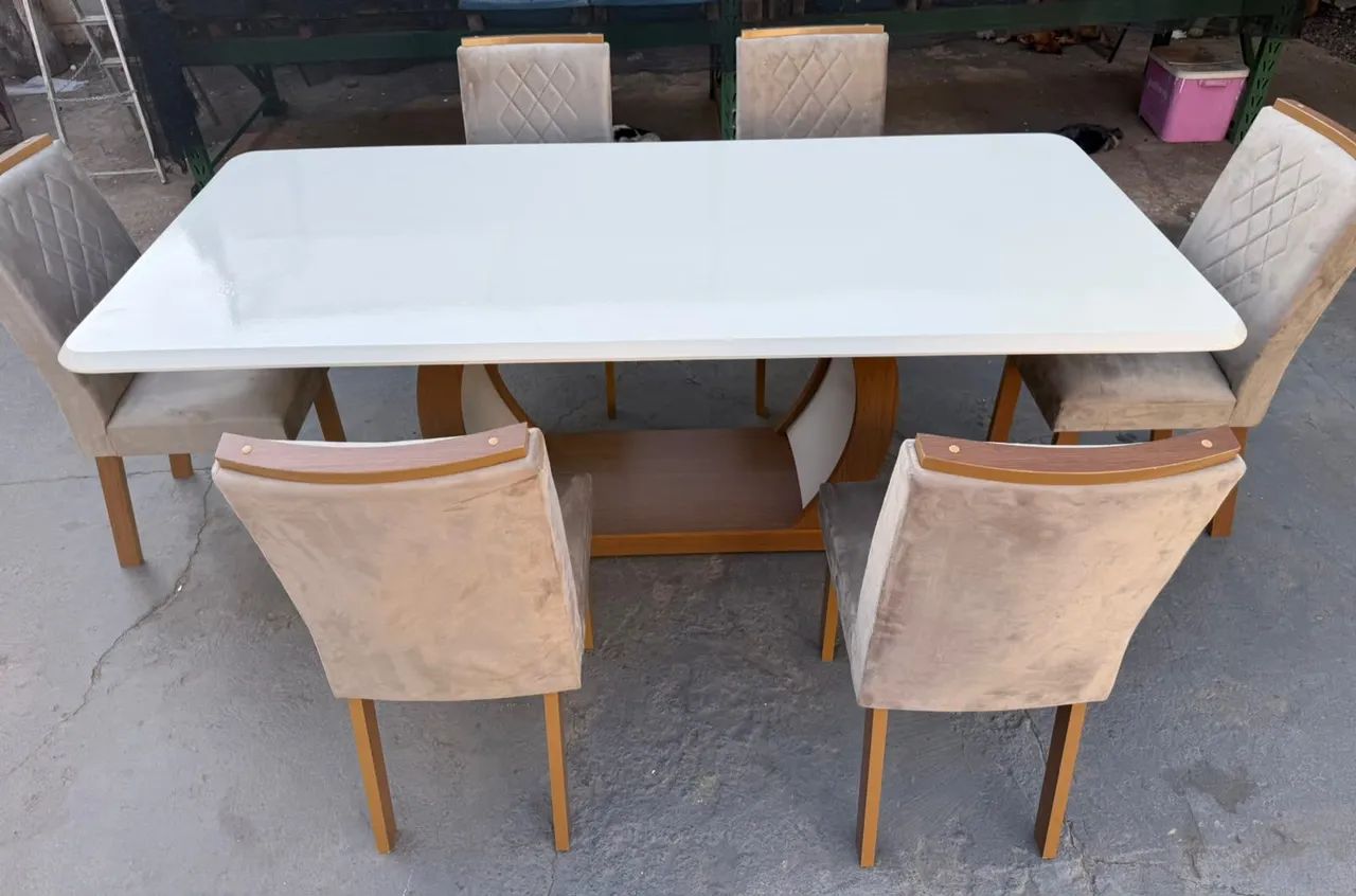 Mesa com 6 cadeiras - Foto 3
