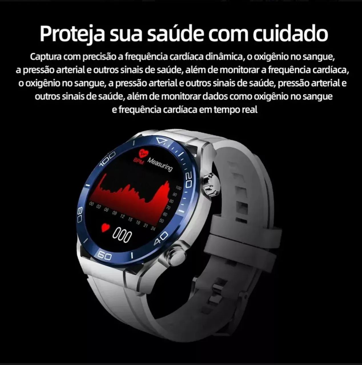 Smartwatch X5 Pro Max + brindes - Foto 4