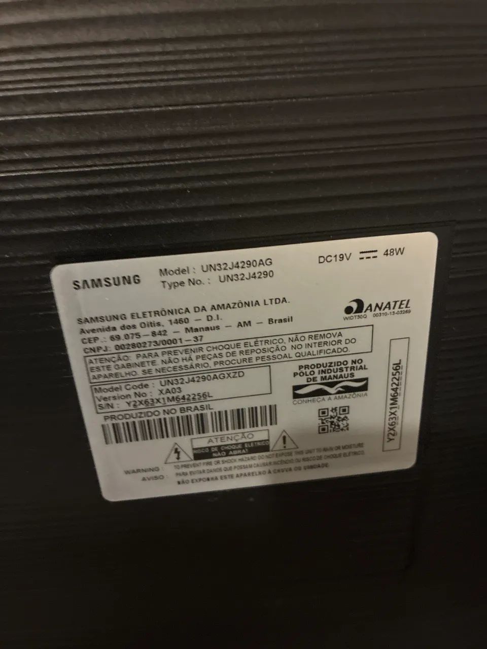 Vendo tv smart Samsung retida de peças  - Foto 2