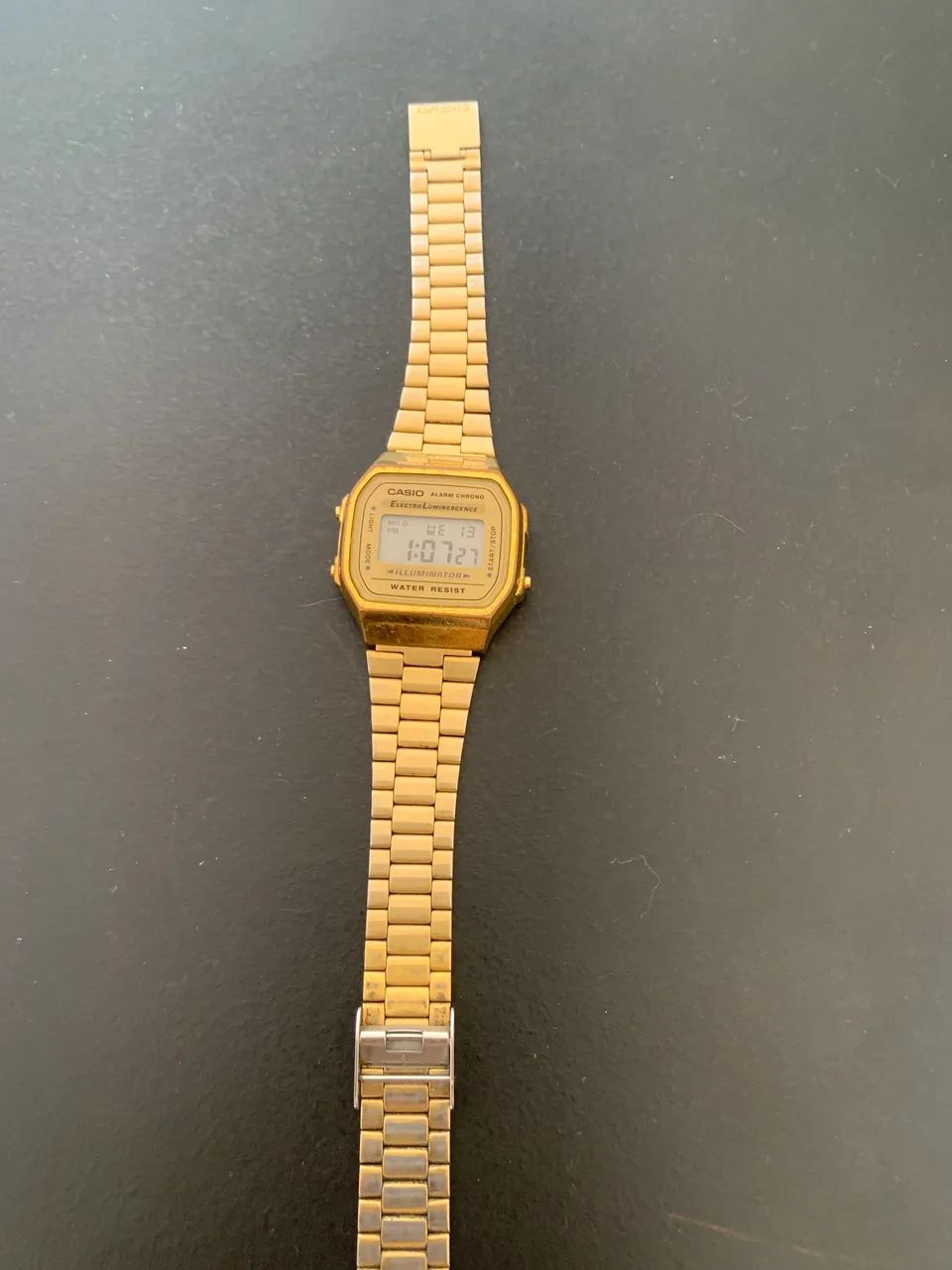 Relógio digita CASIO dourado - Foto 2