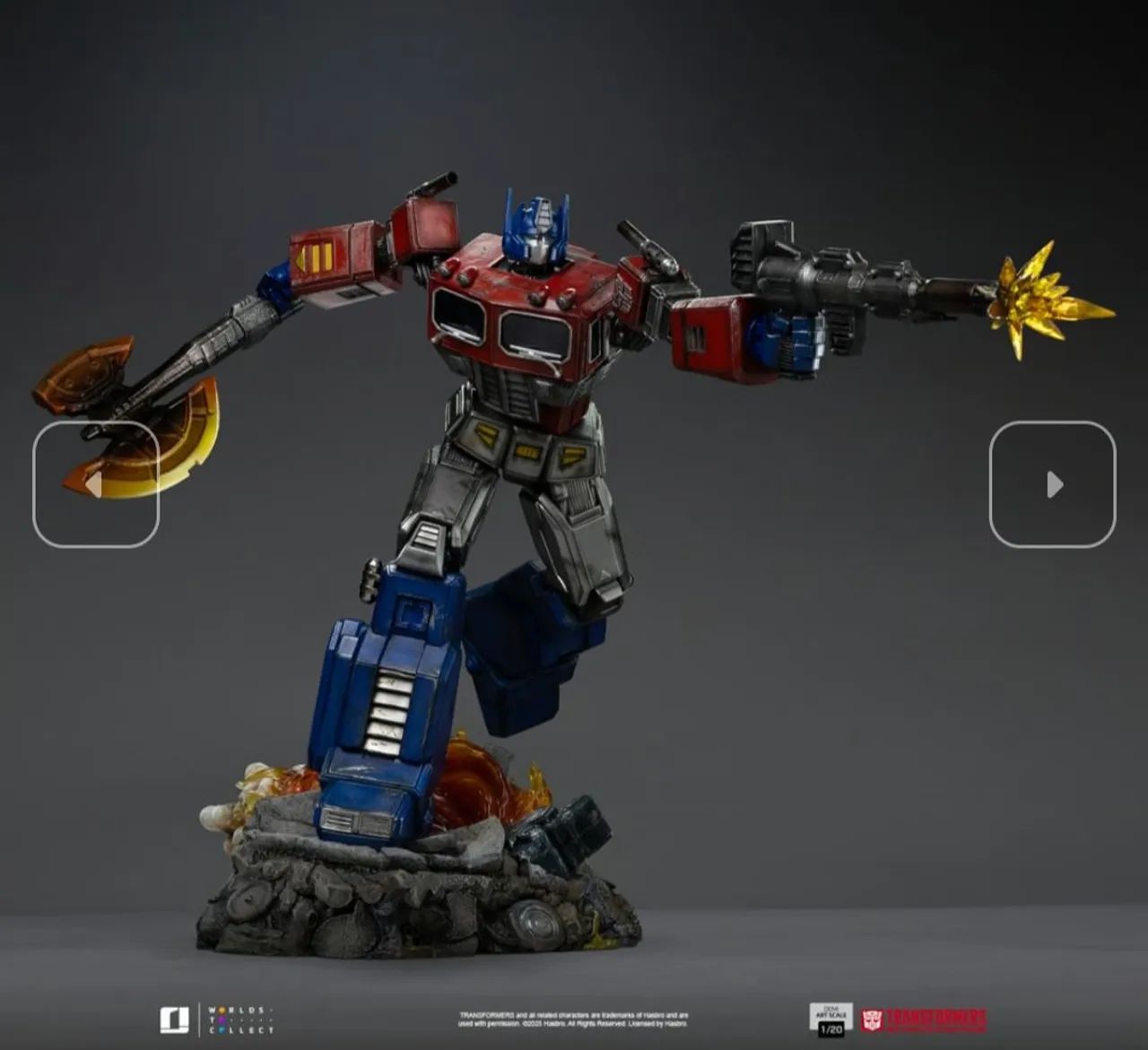 Optimus Prime Iron Studios Transformers - Foto 3