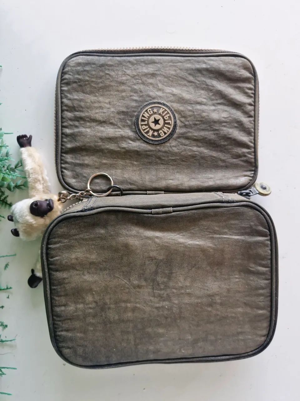 Estojo BOX ORIGINAL KIPLING DOURADO  - Foto 2