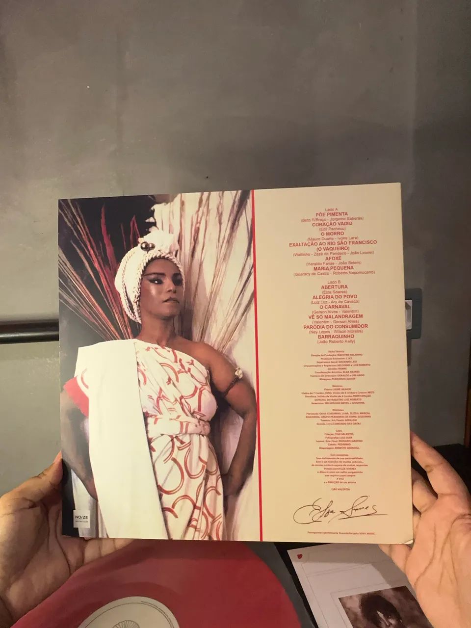 Vinil Elza Soares - Senhora da Terra + Revista Noize - Foto 4