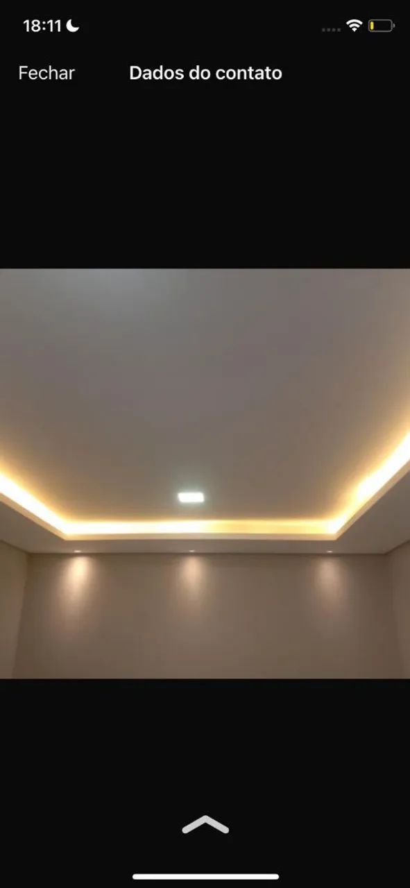 Forro de gesso acartonado drywall 