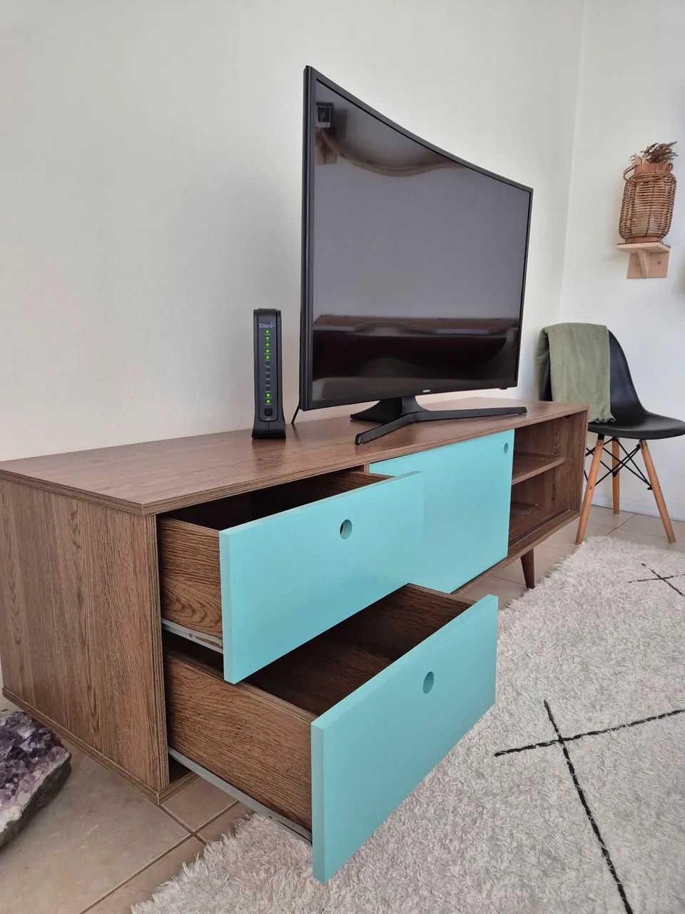 Rack para TV retro | Ótimo Estado & Excelente Custo-Benefício - Foto 2